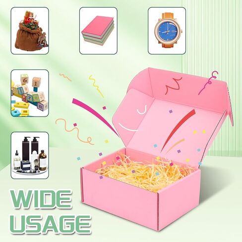 Small Shipping Boxes,6 x 6 x 2inch Corrugated Cardboard Box Set of 25 Mailer Box,Suitable for Shipping Mailing,Storing Small Items and Gift Presents Packing,Red in Saudi Arabia