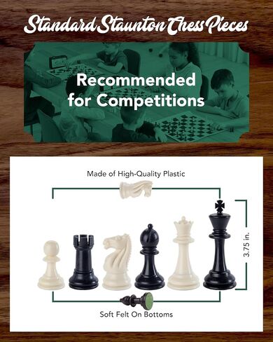 Bobby Fischer® Learn to Play Chess Set Board Game in Kuwait