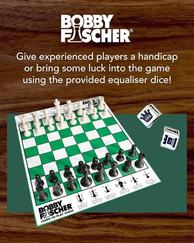 Bobby Fischer® Learn to Play Chess Set Board Game in Kuwait