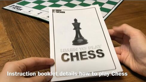 Bobby Fischer® Learn to Play Chess Set Board Game in Kuwait