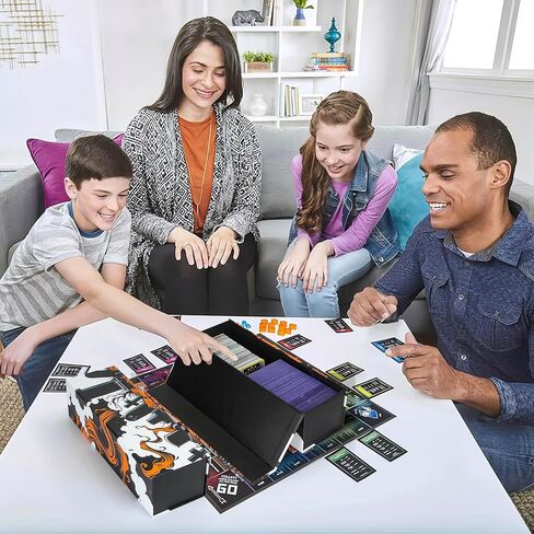 Trading Card Storage Box, Top Loader Boxes with Magnet Lid, Sports Card Case for Baseball/Soccer Card, Card Holder Case fits 800 Cards or 200 Top Loaders (Ethereal Elemental Grid, 4 Pack) in Kuwait