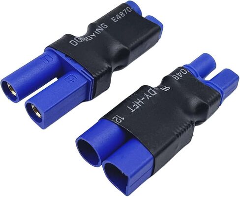 2Pairs EC3 to EC5 Male Female Connector Adapter for RC Lipo Battery Connectors in Saudi Arabia