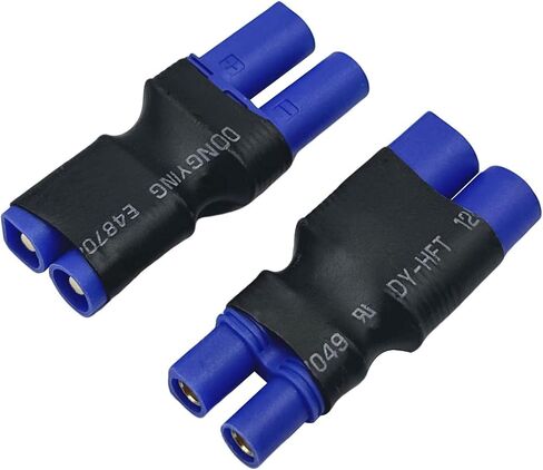2Pairs EC3 to EC5 Male Female Connector Adapter for RC Lipo Battery Connectors in Saudi Arabia