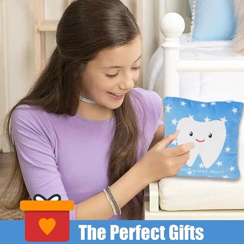 Tooth Fairy Pillow with Pocket |Tooth Fairy Gifts|Tooth Fairy Tooth Holder|Tooth Fairy Bag in Saudi Arabia