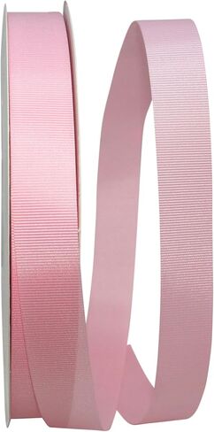 الشريط RIBBON RIBBON GROSGRAIN ALBORE ، 7/8 بوصة × 100 ياردة ، أبيض in Kuwait