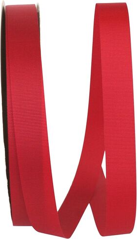 الشريط RIBBON RIBBON GROSGRAIN ALBORE ، 7/8 بوصة × 100 ياردة ، أبيض in Kuwait