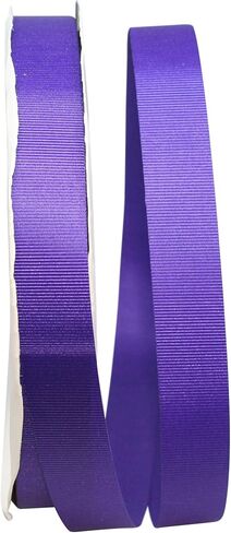 الشريط RIBBON RIBBON GROSGRAIN ALBORE ، 7/8 بوصة × 100 ياردة ، أبيض in Kuwait