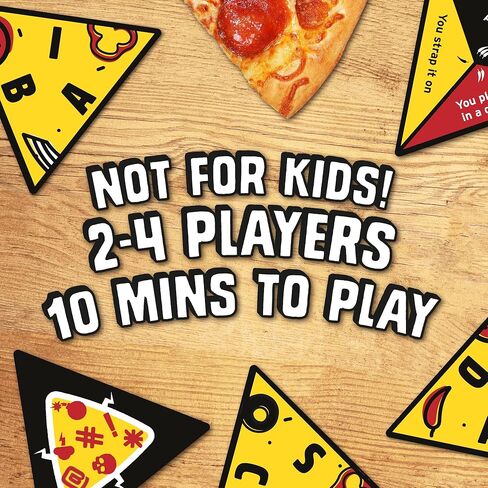 البطاطا الكبيرة P للبيتزا | لعبة السفر رائعة للبالغين والأطفال | مثالي لقضاء العطلات والتخييم | لعبة البطاقات الصديقة المدمجة والسفر in Kuwait