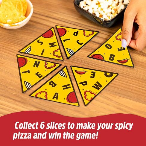 البطاطا الكبيرة P للبيتزا | لعبة السفر رائعة للبالغين والأطفال | مثالي لقضاء العطلات والتخييم | لعبة البطاقات الصديقة المدمجة والسفر in Kuwait