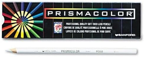 Prismacolor 3365 Premier Colored Pencil White Lead/Barrel Dozen in Kuwait