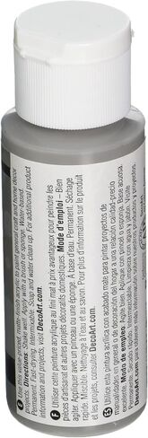 DecoArt DCA94-3 Crafter's Acrylic Paint, 2-Ounce, Storm Cloud Grey in Saudi Arabia