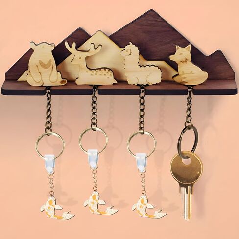 100Pcs Plastic Keychain Clips, Acrylic Keychain Connector Snap Tabs Clear Holder Bulk for Keys Rings Office Credit Card Crafts Jewelry Making in Kuwait