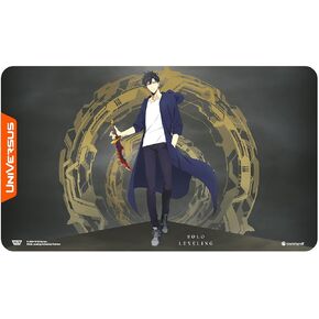 Universus: التسوية المنفردة: Sung Jinwoo Playmat - 24 × 14 حصيرة النيوبرين ، وخلفية غير قابلة للانزلاق ، وملحقات بطاقة الطاولة ، وألعاب UVS ، مرخصة رسميًا