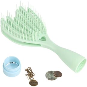 Diversion Safe Hair Brush,Hide Money Jewelry,Functions as an Authentic Brush,Perfect for Travel or At Home