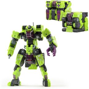 52TOYS MEGABOX MB-12 Landbreaker Deformation Toys Action Figure, Converting Toys in Mecha and Cube, Perfect Birthday Party Gift for Teens and Adults