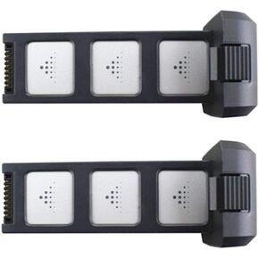 sea jump Quad Axis Accessories Li Battery for MJX Bugs 4W B4W D88 EX3 HS550 Folding Brushless UAV Parts Quadcopter 2PCS 7.6V 3400mAh Battery