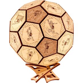 ESC WELT Quest Ball Secret Box - 3D Escape Room Game - Wooden Brain Teaser for Adults & Teens - Ingenious Puzzle with Hidden Compartment - Interactive Family Game