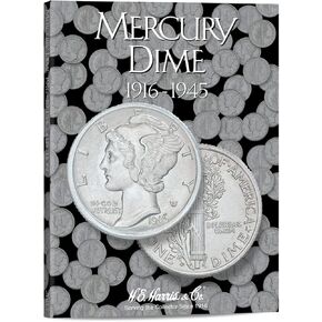 New Harris Mercury Dime 1916 - 1945 Coin Folder 2683