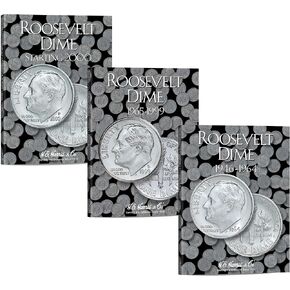 New Harris Mercury Dime 1916 - 1945 Coin Folder 2683