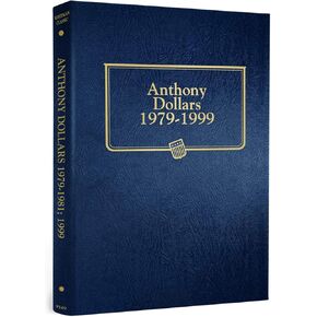 Whitman US Susan B. Anthony Dollar Coin Album 1979 - 1981 #9149