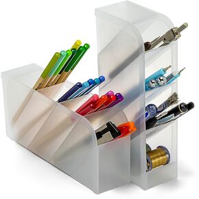 Officemate Desk Organizer, Pen Holder with 8 Compartments, Set of 2 (21542)