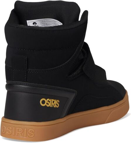 Osiris Men's Rize Ultra Skate Shoe, Black/Black/Gum, 10 in Kuwait