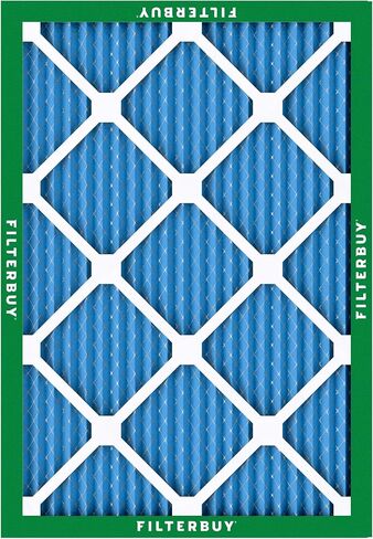 فلتر هواء Filterbuy 14x24x1 MERV 13 Optimal Defense (6 عبوات)، استبدال مرشحات هواء فرن HVAC AC المطوية (الحجم الفعلي: 13.38 × 23.38 × 0.75 بوصة) in Kuwait