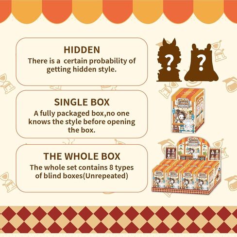 Secret Forest Lovely Emma Dumpling Series Blind Box 1PC Blind Bag Collection Toys Desktop Cute Blind Box Figures for Birthday Gifts in Kuwait
