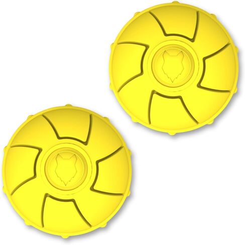 Fenrir High Colling Rubber Rubber Knattle Dog Ball مثالية لجلبها وتذكر 2.5 بوصة لعبة (متوسطة 2 عبوة) in Saudi Arabia