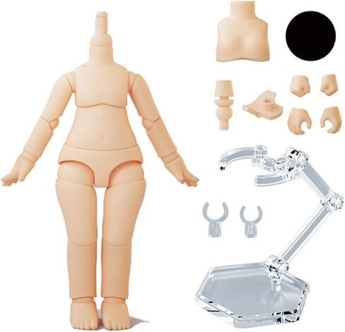 1/12 Scale BJD Doll Body 9.6cm/11cm YMY2 Body Action Figures Replacement Body Doll Accessories (Normal White,9.6cm) in Kuwait