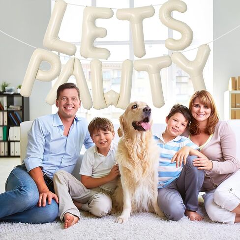يدع البالونات الباوتي لافتة 40 بوصة ، والبالونات عيد ميلاد بيج بيج بيج بيج ، للكلاب PAW PET FOIL SCENTIONS PARPONITION in Kuwait