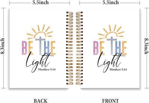 Christian Journals for Women, Pray on It Pray Over it Pray Through It Christian Bible Notebooks for Note Taking, Scripture Prayer Journal for Women, Bible Journaling Spiral Notebook 5.5x8.3 in Kuwait