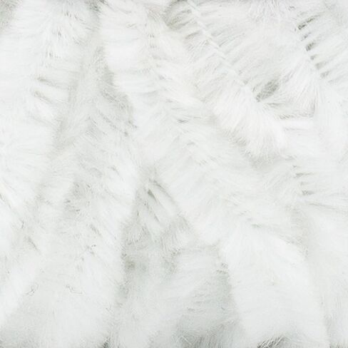 Lion Brand Yarn DIY Glow Chenille Yarn, 1 Pack, Pearl in Kuwait