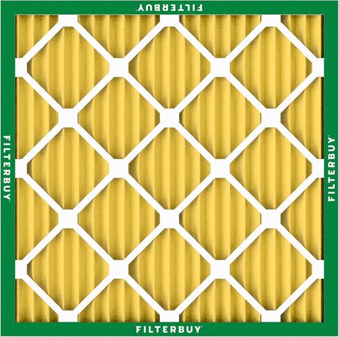 فلتر هواء Filterbuy 20x25x4 MERV 11 دفاع عن الحساسية (6 عبوات)، استبدال مرشحات هواء فرن HVAC AC المطوية (الحجم الفعلي: 19.50 × 24.50 × 3.63 بوصة) in Saudi Arabia
