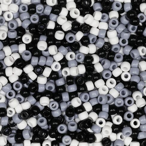 Crafts Navy Blue Beads 6x9mm,Pony Beads Total About 1000pcs in Kuwait