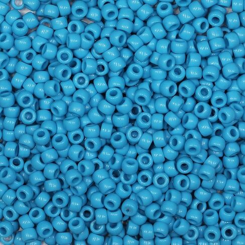 Crafts Navy Blue Beads 6x9mm,Pony Beads Total About 1000pcs in Kuwait