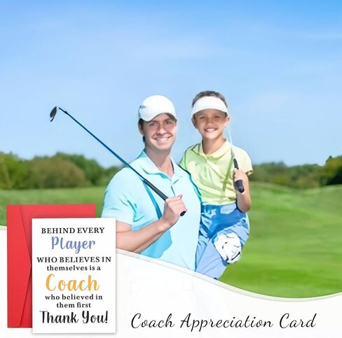 Coach Thank You Cards Coach Gifts for Men Women Soccer Coach Thank You Cards Bulk Baseball Coach Appreciation Gifts for Volleyball Football Coach Cheer Coach Christmas Stocking Stuffers Valentines in Kuwait