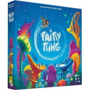 Fairy Ring Board Game - Enchanting Drafting & Movement Strategy Game, Immersive Fairy Village Building Game for Kids & Adults, Ages 8+, 2-4 Players, 40 Min Playtime, Made by Repos Production