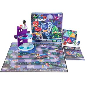 PJ Masks Hasbro Gaming HQ Rescue Kids Board Game, Preschool Games, Race to Stop Romeo, Includes 3D Plastic Tower, Kids Games Ages 4 and Up