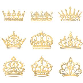 OLYCRAFT 9pcs 1.6x1.6 inch Golden Metal Stickers Islamic Calligraphy Stickers Self Adhesive Religion Theme Stickers Golden Epoxy Stickers Water Sticker for DIY Scrapbooks Epoxy Resin Decoration