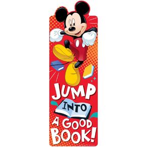 Eureka Disney Mickey Mouse Bookmarks for Students and Teachers, 2" x 6" Each, 36 Pieces
