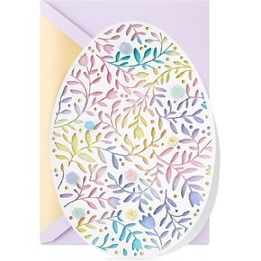 Hallmark Signature Easter Card (Watercolor Easter Egg)