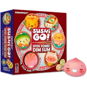 Gamewright - Sushi Go! - Spin Some for Dim Sum - The Spin, Pick and Score Board Game!