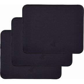 ANUBISGX Series Pink Gaming Mouse Pad (XL: 36x18), White Pad with Light Pink Stitching. Best Premium Waterproof Computer XL Desk Pad, Large Non-Slip Kawaii Mat Gamer Mousepad