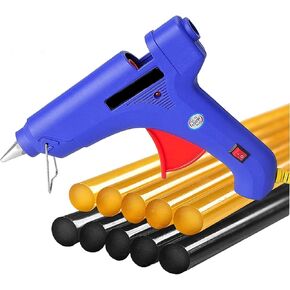 Glue Gun - 100W Hot Glue Gun with 10Pcs High adhesion Hot Glue Sticks for Car Dent Repair, Home Improvement, Quick Daily Repair and DIY Small Craft Projects