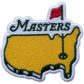 Masters Golf Embroidery Patches for Clothes, Backpacks, Hats, Jeans, Bags - 3" Iron On or Sew On - Diverse Themes