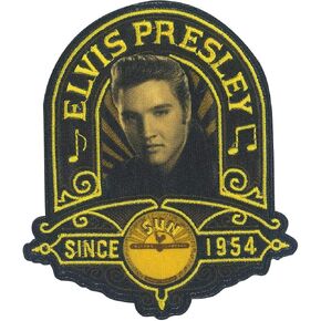 C&D Visionary Elvis Presley Since 1954 Patch, Black, Yellow