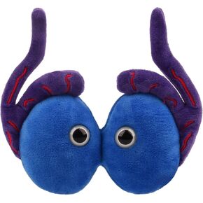 GIANTmicrobes Testicle Plushie - Testicular Cancer Awareness Toy & Urology Gifts - Vasectomy Gift & Testicle Pillows
