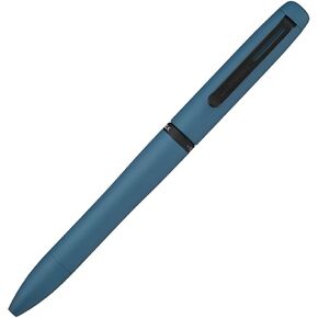 Uni Jetstream Prime Rotational Twist-Action 3-Color Ballpoint Pen, Equipped with 0.5mm Lite Touch Ink (Black, Red, Blue), All-Metal Barrel, Ivy Green, SXE3LPR05.39
