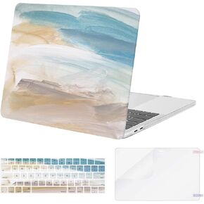 MOSISO Compatible with MacBook Pro 13 inch Case M2 2025, 2024, 2023-2016 A2338 M1 A2251 A2289 A2159 A1989 A1708 A1706, Plastic Hard Shell Case&Keyboard Cover&Screen Protector, Colorful Graffiti